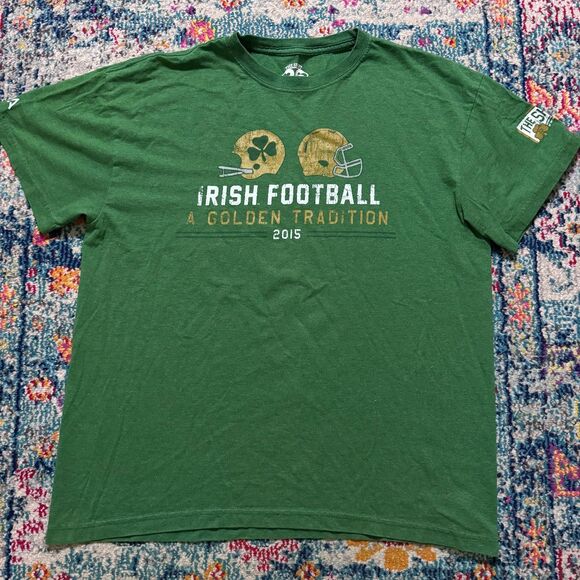 The Shirt 25 Years Men's University of Notre Dame Football TShirt Sz XL Lot of 2 - Picture 3 of 10